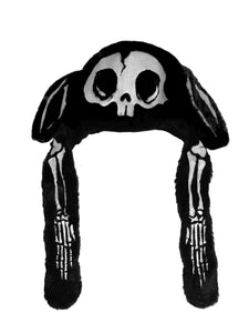 Bone Bunny Flappy Hat